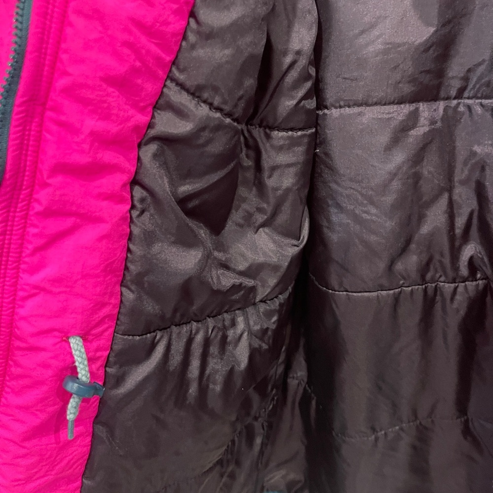 Vintage CB Sports Winter Ski Jacket Coat Teal and Pink - Picture 4 of 10